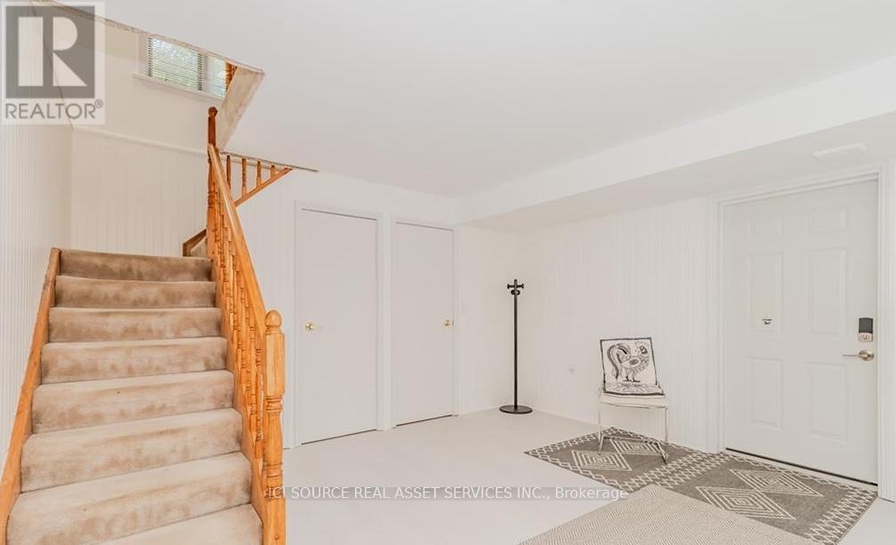 Lower level entryway